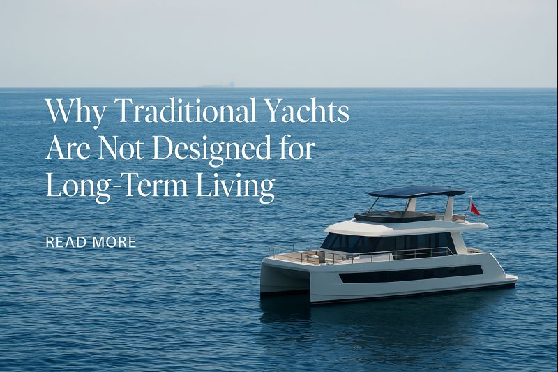 Why Traditional Yachts Are Not Designed for Long-Term Living